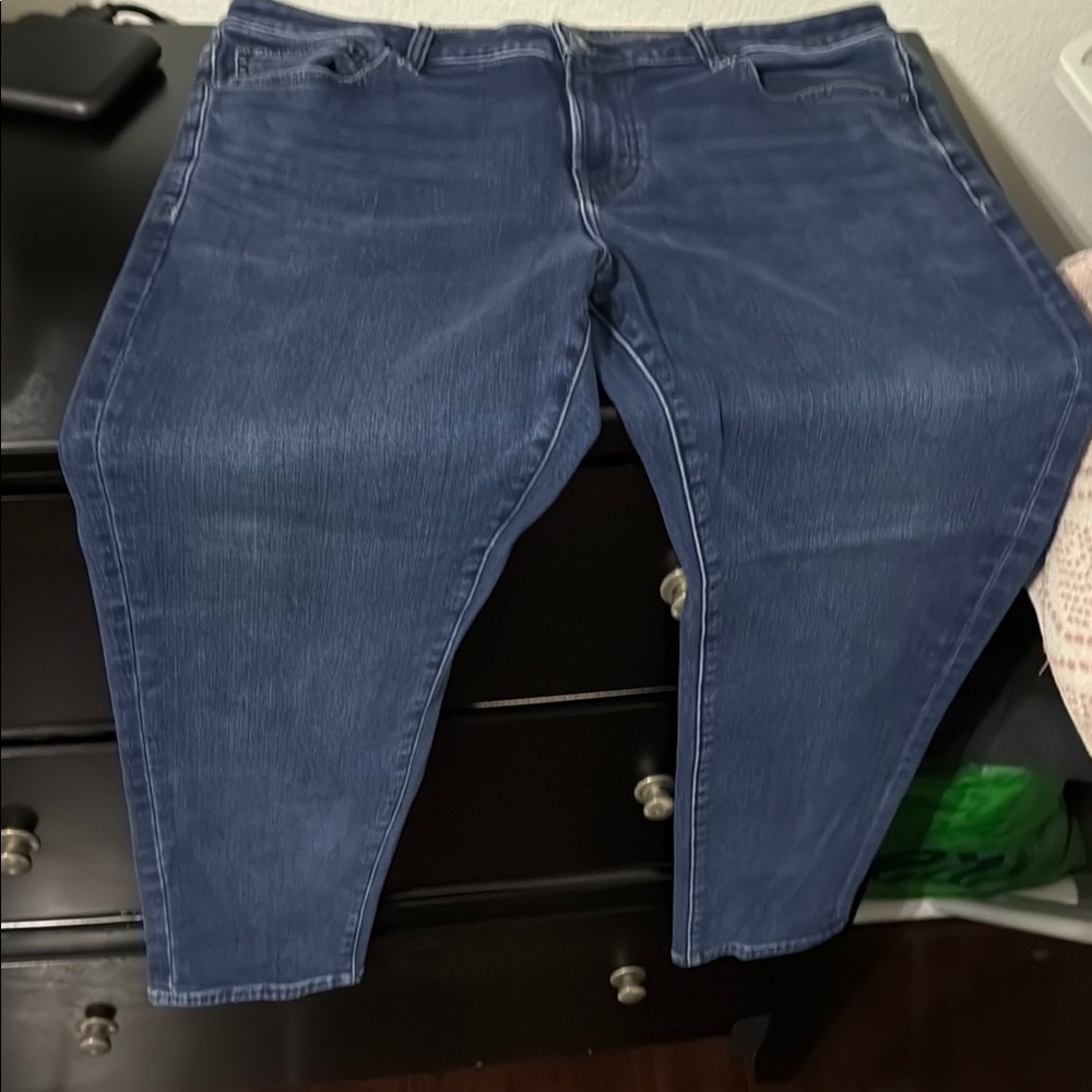 Express Blue Relaxed Fit Jeans Classic Denim